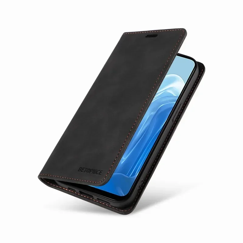 Чехол Leatehr для телефона OPPO Realme C55 C53 чехол-бумажник на C35 V11 C15 C12 C25 C25S 7i 9i Narzo 30A 20 50 N53