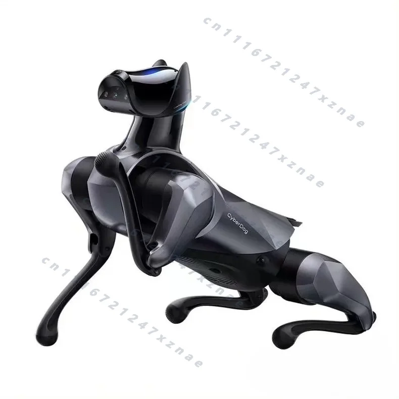 Фото Робот-собака CyberDog 2 Bionic с 12 степенями свободы, моторами CyberGear, 19 датчиками, скоростью 1.6 м/с, открытым исходным кодом для исследователей и разработчиков ИИ №2