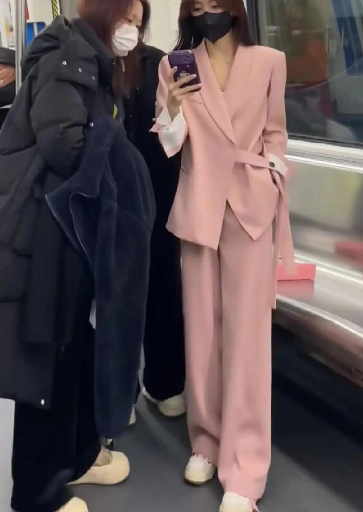 2023 New Women's Suit Casual Long Sleeve One Button Lace Irregular Dress Solid Color Fashion Suit Two Piece Set