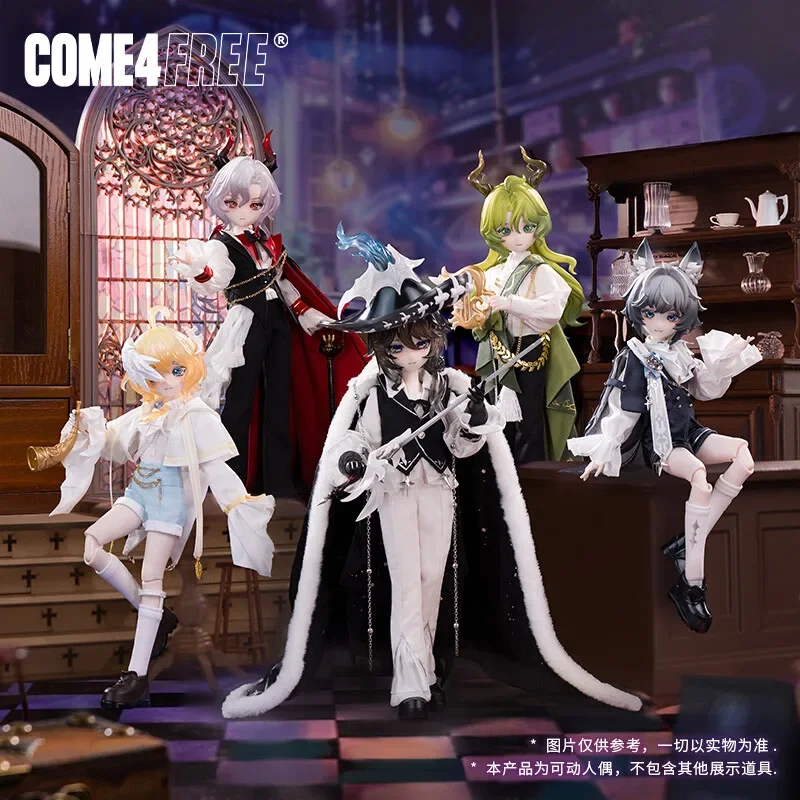 Фото COME4FREE Серия Niyru Loi 1/8 BJD: Загадочная коробка-сюрприз (Blind Box) с куклами, подарочная коробка, настольное украшение, мультяшная модель №2