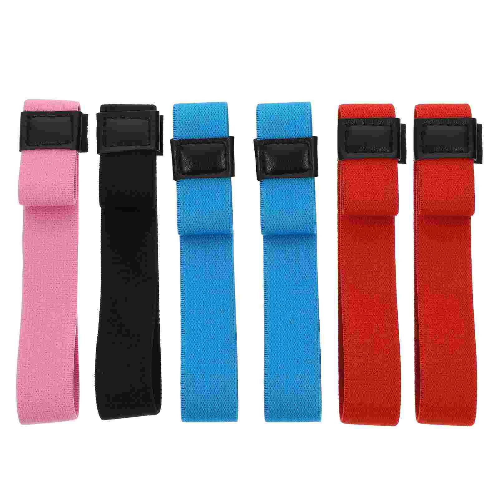 

6Pcs Practical Food Box Straps Lunch Container Box Fixing Straps (Random Color)