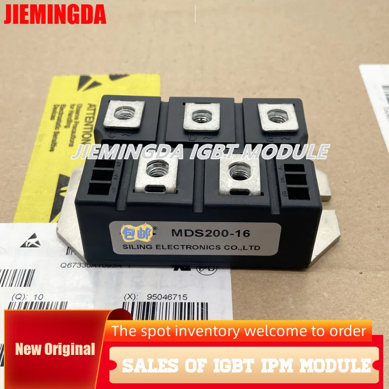 

MDS200A 3-Phase Diode Bridge Rectifier MDS200A1600V MDS200-16 MDS200G-16 MDS160-16 MDS110-16 MDS100-18 MDS16016540 MDS100F-16