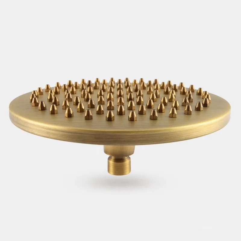 

Античная латунь для ванной комнаты, ручная насадка для душа, 8-дюймовый круглый смеситель для душа с дождевой насадкой, кронштейн для душа, настенный кронштейн для душа, шланг для душа 1,5 м