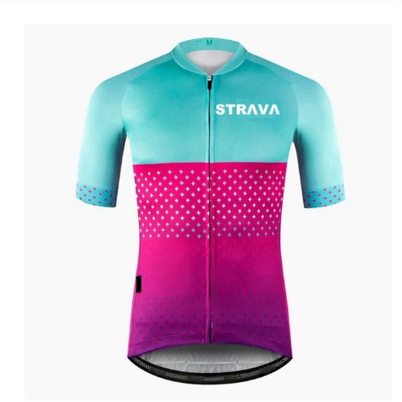 

STRAVA Men's Manufacturer Custom Latest Design Sportswear Bike Clothes Bicycle Cycling Wear Clothing Fashion Wear Cycling Suit