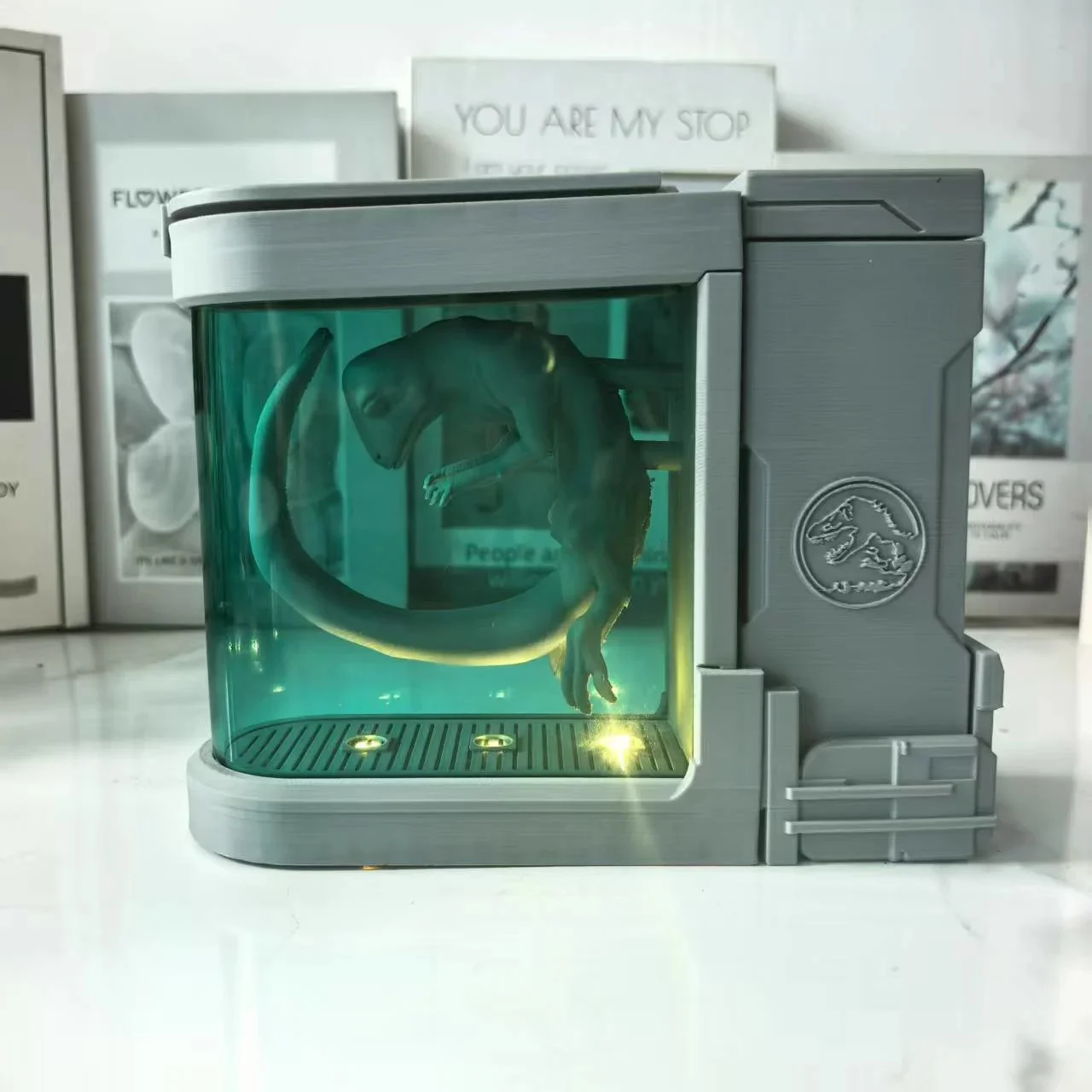 

Ведро для попкорна с динозавром