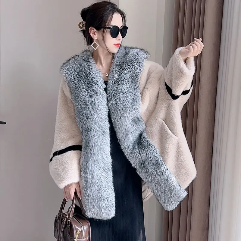 Женское плюшевое пальто из искусственного меха