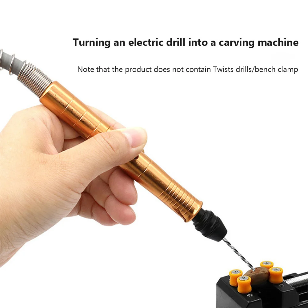 Насадка-адаптер гибкого вала с удобной рукояткой насадка для вращающегося