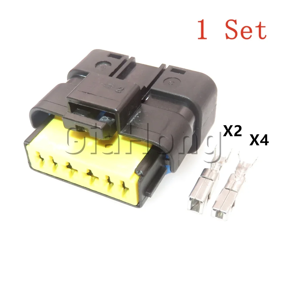 

1 комплект, 6 способов 211PL069S0049 211PC069S0049 автомобильный масляный насос переменного тока в сборе, герметичная вилка, разъем для кабеля дроссельной заслонки для Peugeot Citroen