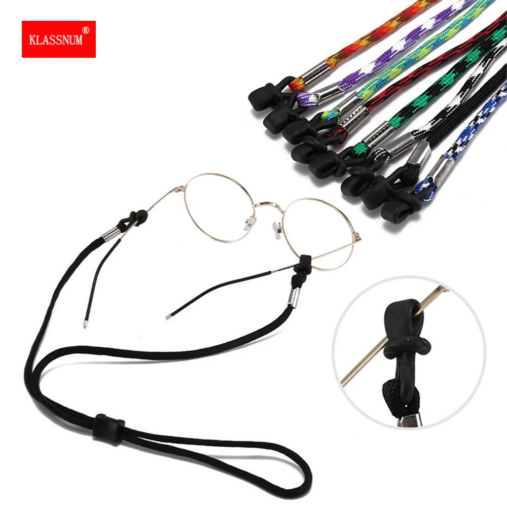 Спортивные солнцезащитные очки kвысокого качества с нескользящим шнуром для мужчин и женщин, эластичные очки из полиэстера, 2023