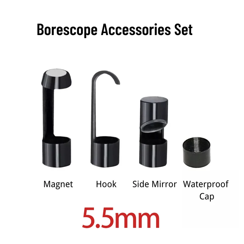 

Аксессуары для бороскопа с магнитом и крючком для эндоскопической камеры 5.5 мм / 8 мм