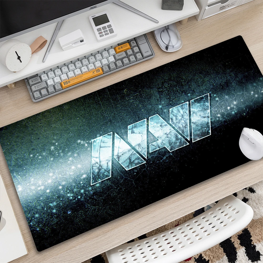 

Natus Vincere Mouse Pad Gamer XL Large Home Computer New Mousepad XXL keyboard pad Natural Rubber Anti Slip Computer Table Mat