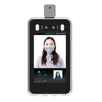 new german sensor temperature detection measurement and face recognition camera access control face identification terminal