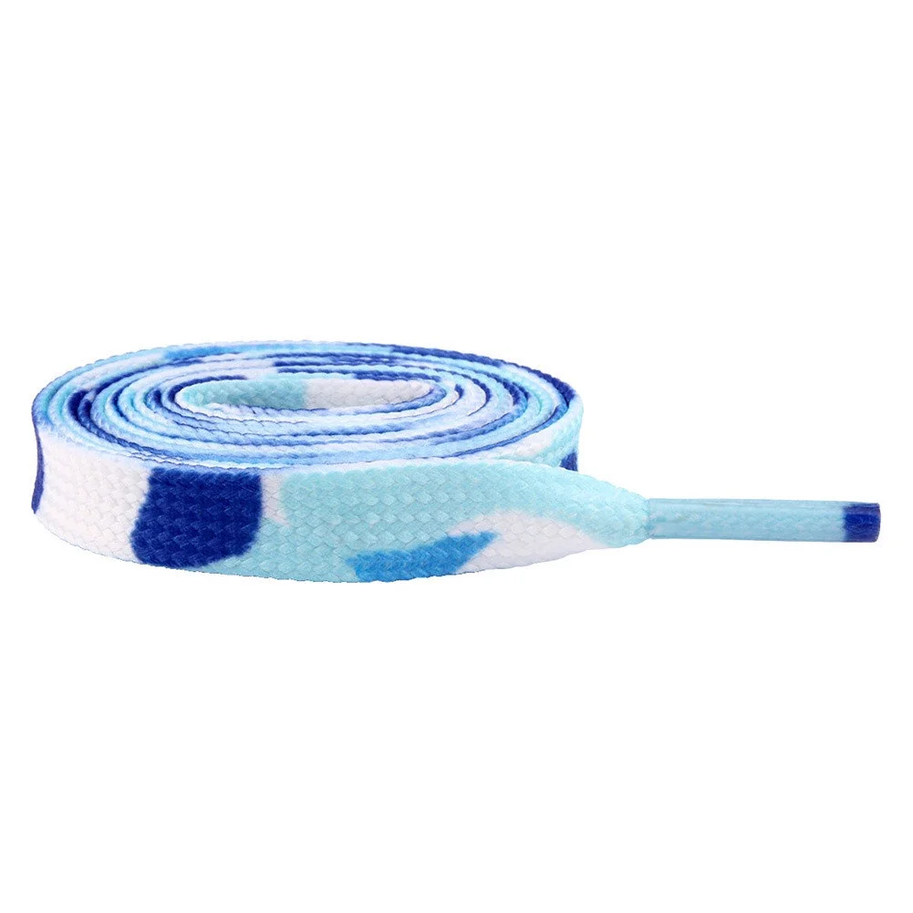 

1Pair Shoe Lace Rainbow Gradient Color Printed Shoelaces Shoe Accessories