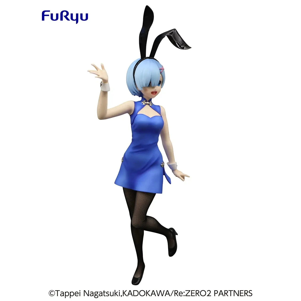 Фигурка аниме Furyu Rem Ram Bunny Re: Life A Different World From Zero Cheongsam фигурка фигурки игрушки |