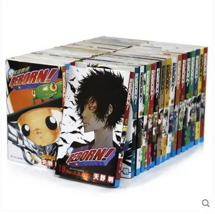 Рисунок 2 - 33 книжки Hitman Reborn манга комикс