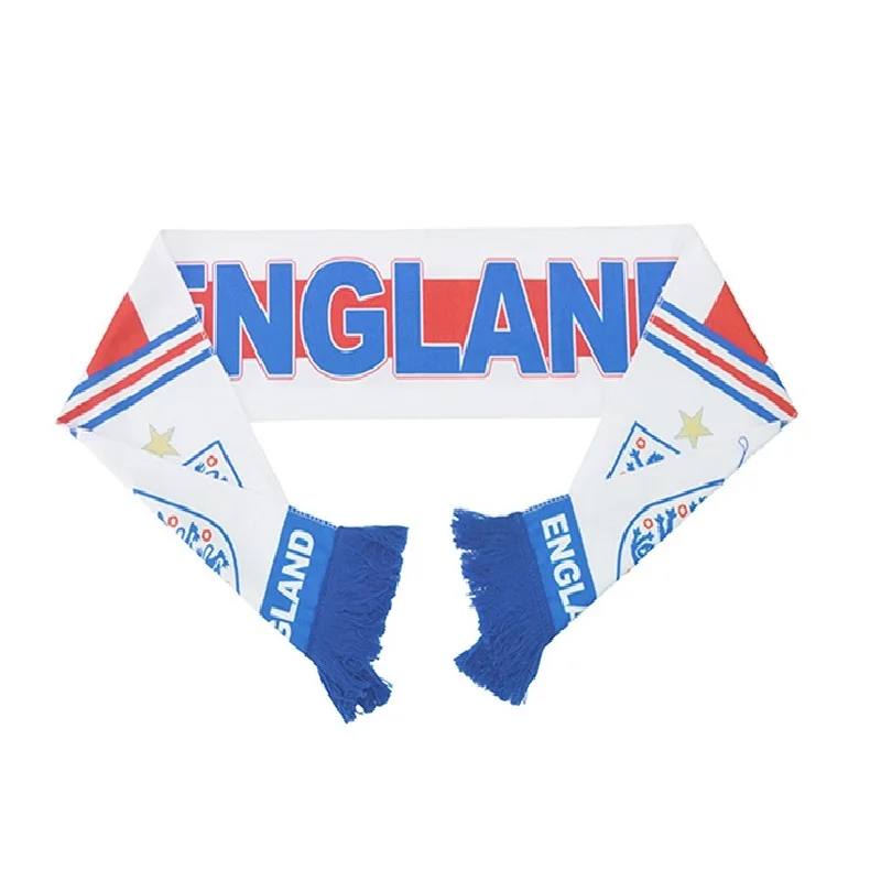 140x16 см вязаный шарф для фанатов футбольной игры национальной команды 100%