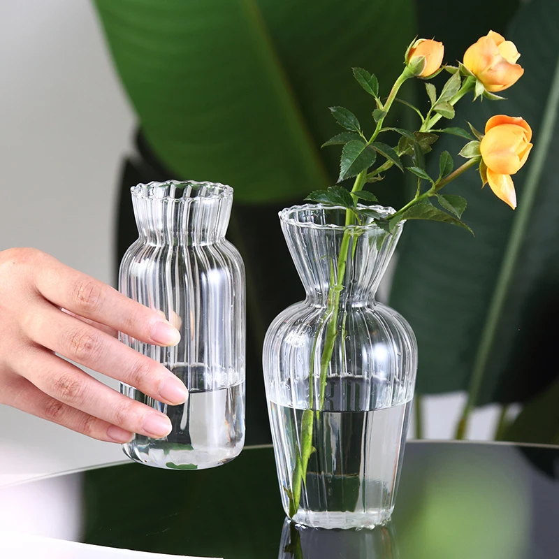 

Vase Decorative Vases Modern Plant Glass Bottle Wedding Table Decor Vase