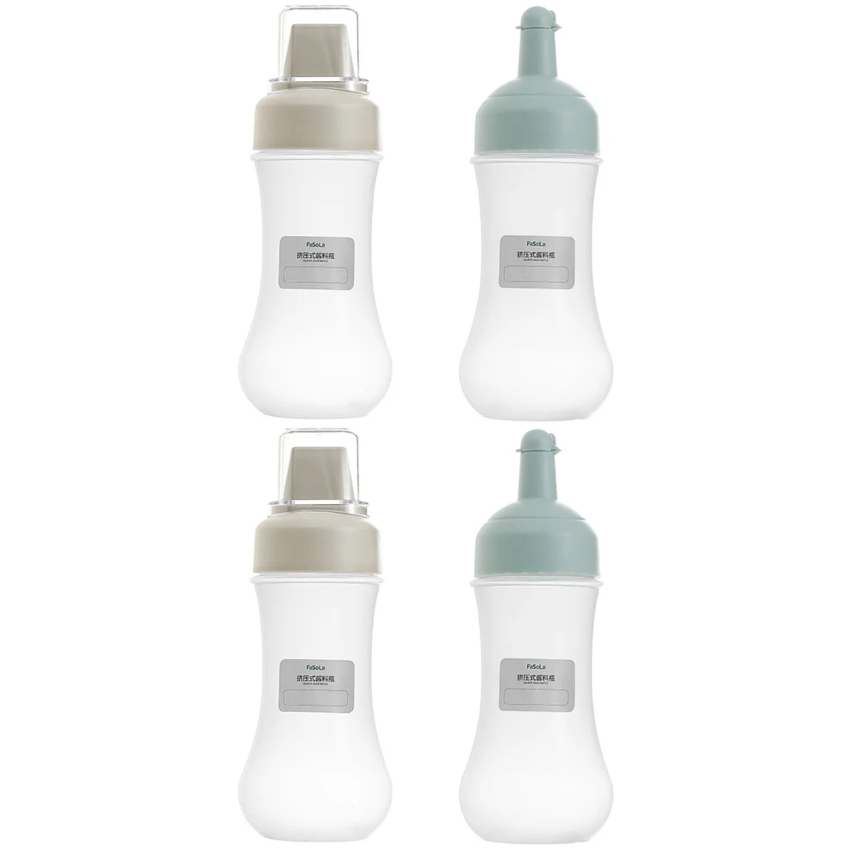 

Bottle Dispenser Condiment Bottles Squeeze Dressing Ketchup Sauce Squirt Oil Refillable Container Cooking Dispensing Salad