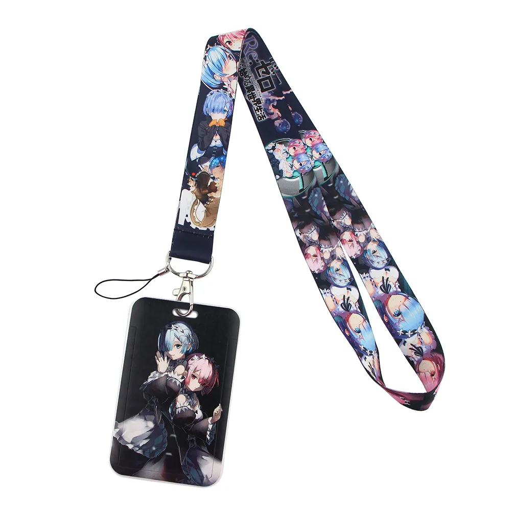 

Cartoon Anime Neck Strap Phone Key ID Card Holder Lanyard For Key Bus Card Work Card Student Card School Label Pendant