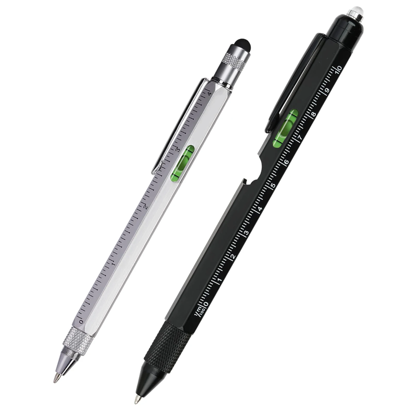 

Набор инструментов 7 в 1 и 10 в 1, ручка, шариковая ручка, многофункциональная измерительная технология, линейка, стилус для сенсорного экрана