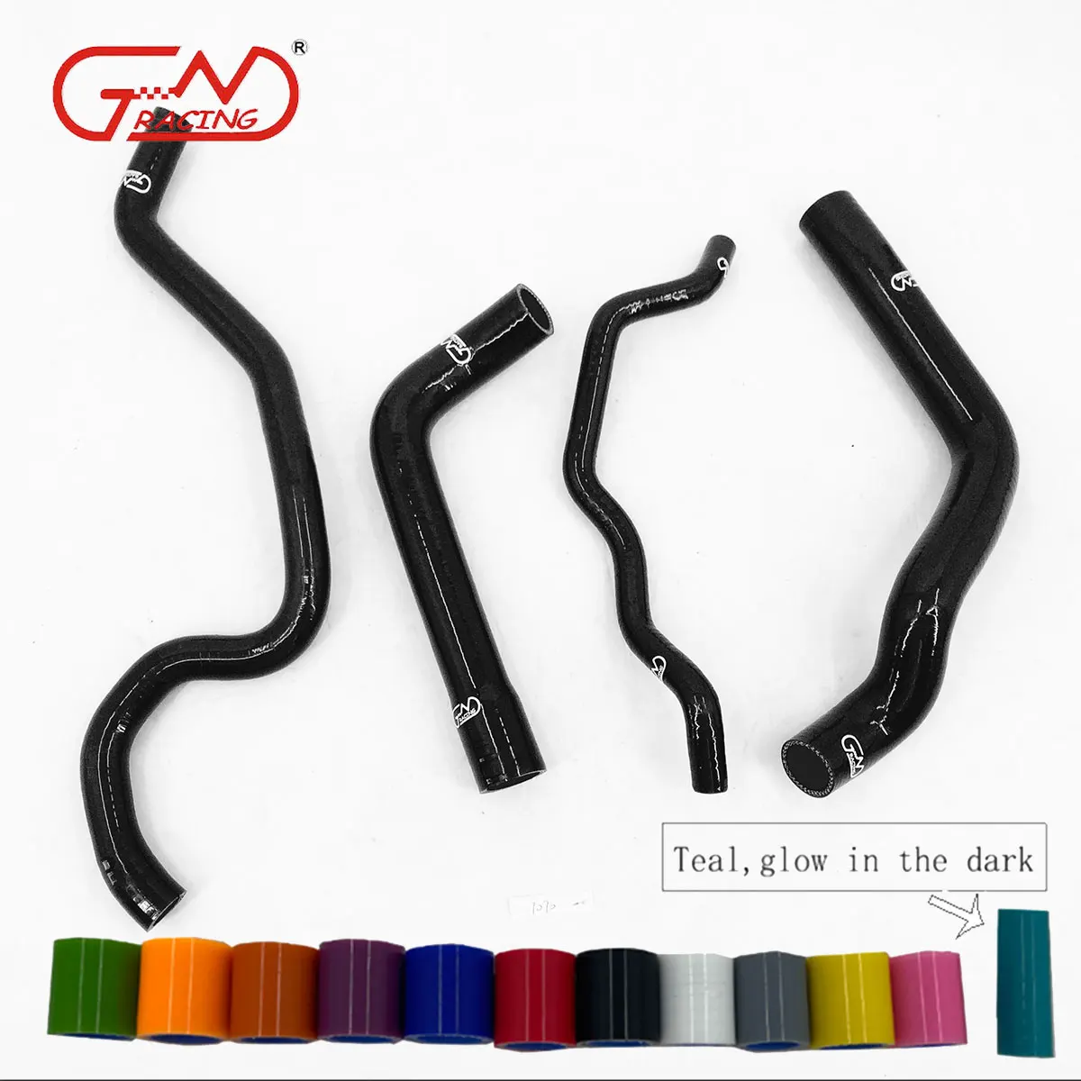 Подходит для VW Passat / Audi A4 B6 8E 2001-2007 набор силиконовых шлангов радиатора