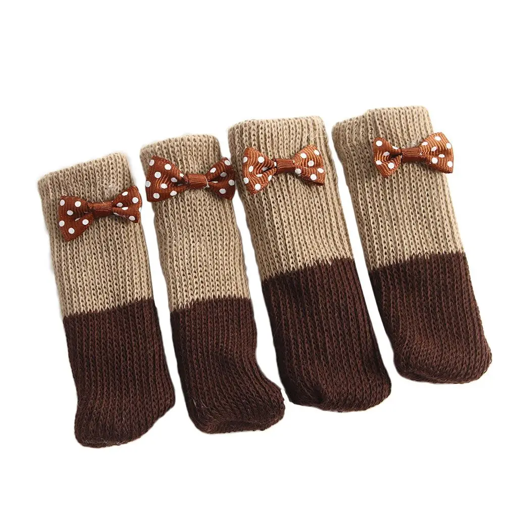 

Non-slip Wool Furniture Leg Cloth Chair Foot Cover Table Leg Foot Cover Floor Protector Floor Protection Pads