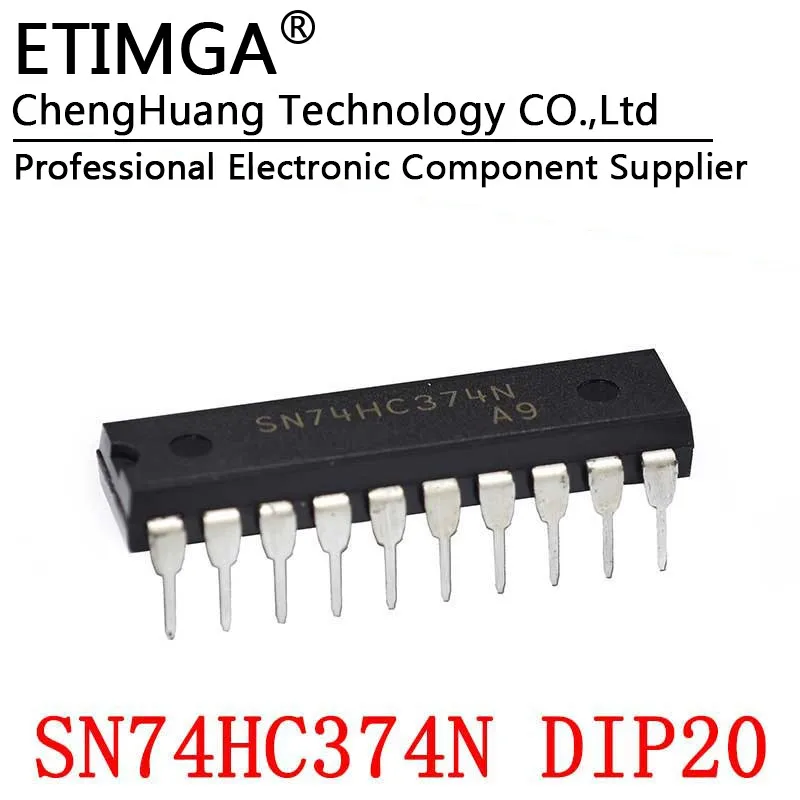 5 шт./лот 74HC374N SN74HC374N HD74HC374P DIP-20 Flip-flop-logic IC