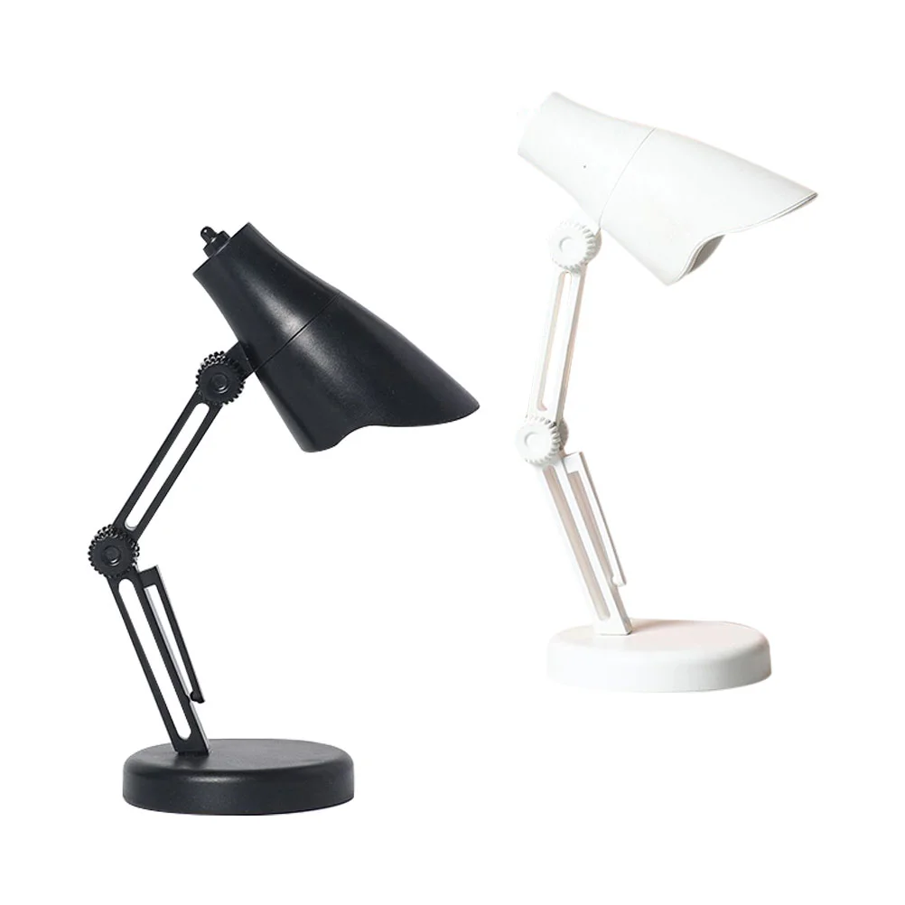 

2Pcs Desk Book Reading Light Creative Mini Night Light Compact Portable Light