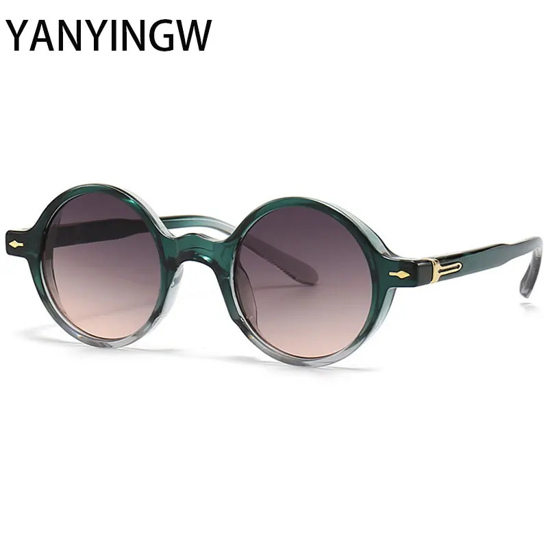 

Brand Design Rivet Sun Glasses for Women Fashion Gradient Color Retro Square Ultraviolet Protection Glasses Uv400