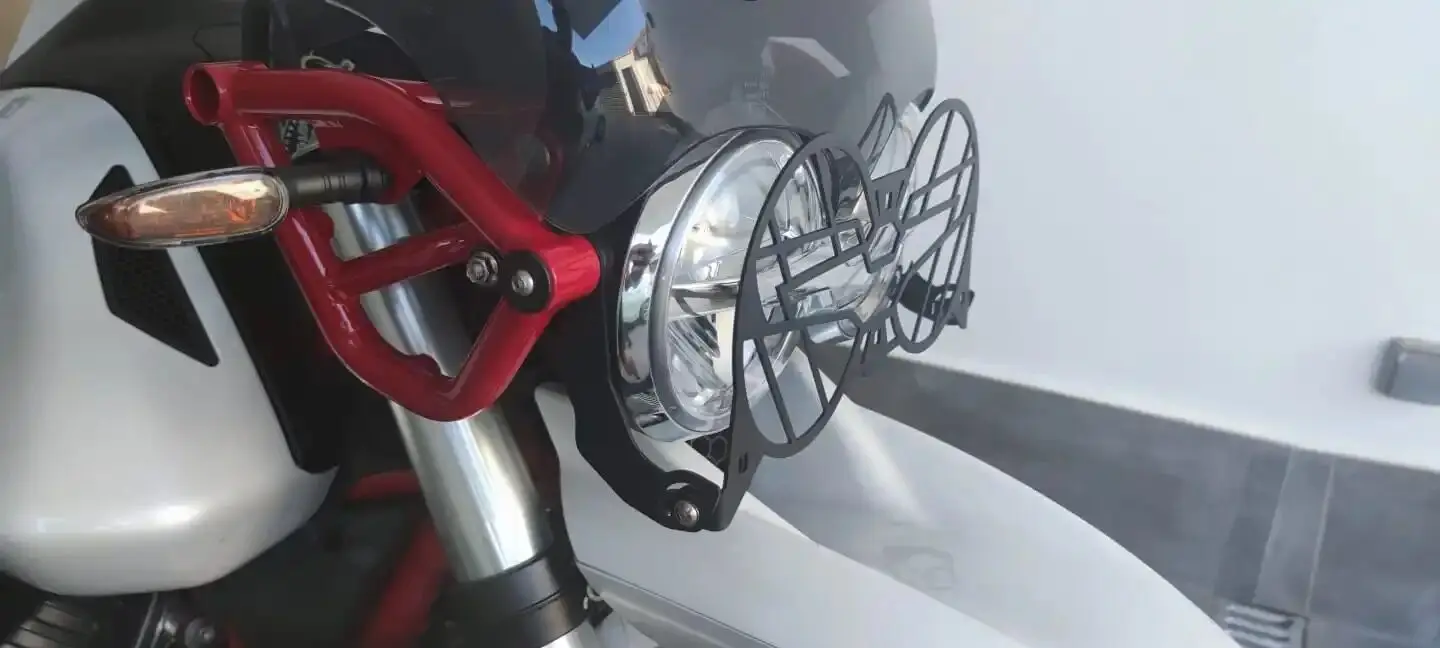Для Moto Guzzi V85TT V85 TT V 85 2019 2020 2021 2022 складная фара защита для гриля крышка 2023 мотоцикла