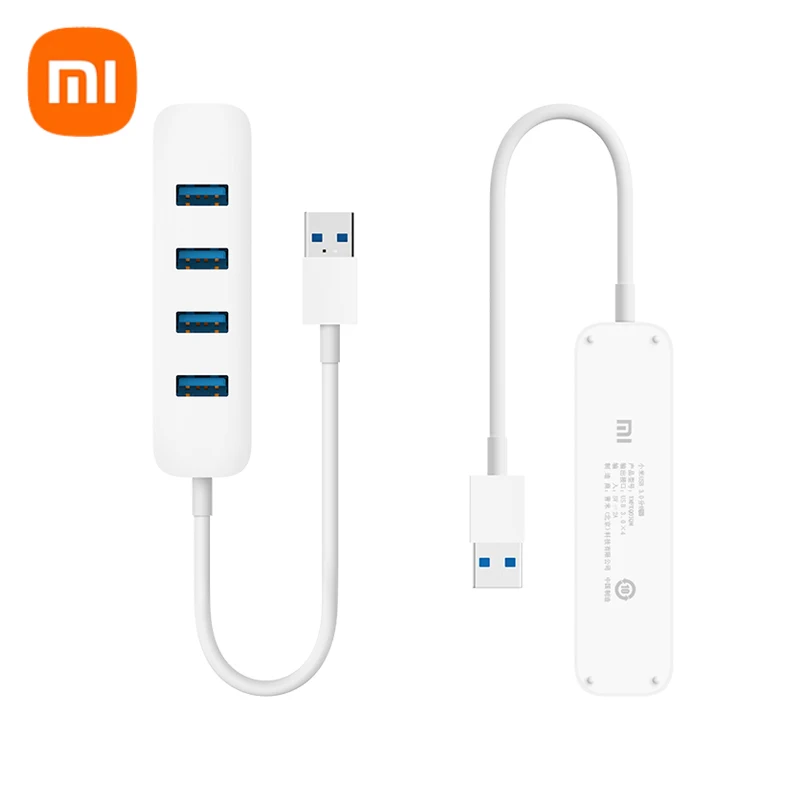 

Xiaomi 4 Ports USB3.0 Hub with Stand-by Power Supply Interface USB-C Extender Extension Connector Adapter For Tablet Computer