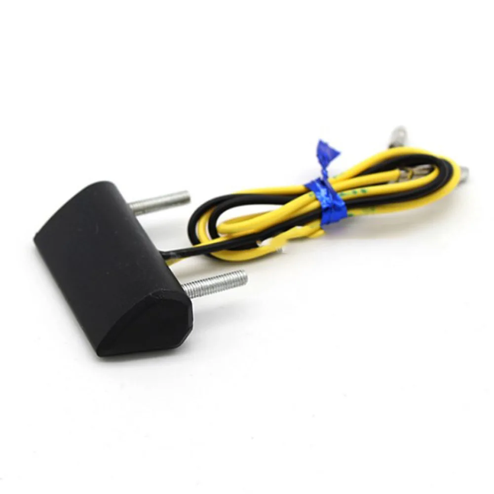 

12V Mini Motorcycle LED License Plate Light Waterproof Universal Motorbike White LED Rear Tail Number Light Motorcycle Accessory
