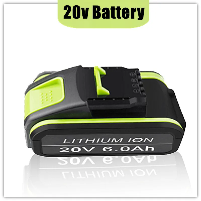 Ersetzen Worx 6.0 Ah 20V Lithium-Ionen Batterie WA3551 WA3553 WA3551 WA3556 WA3572 WA3641 WA3553.for AllPower Werkzeuge Von Worx