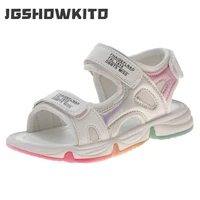 children sandals kids sports sandals for boys girls 2022 summer brand new fashion soft anti slip comfortable beach shoes 27 38