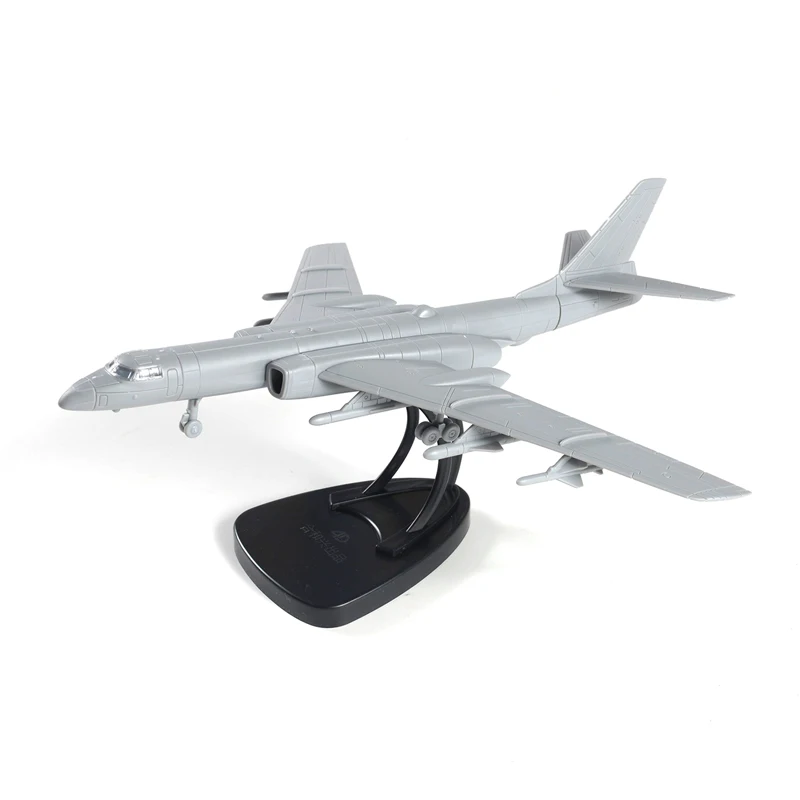 

4D Assembled Fighter 1/144 China Boom 6K Ares Bomber Children Toys Simulation Aircraft Model