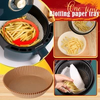 air fryer parchment paper liners non stick disposable paper tray barbecue plate food oven kitchen airfryer baking accessories