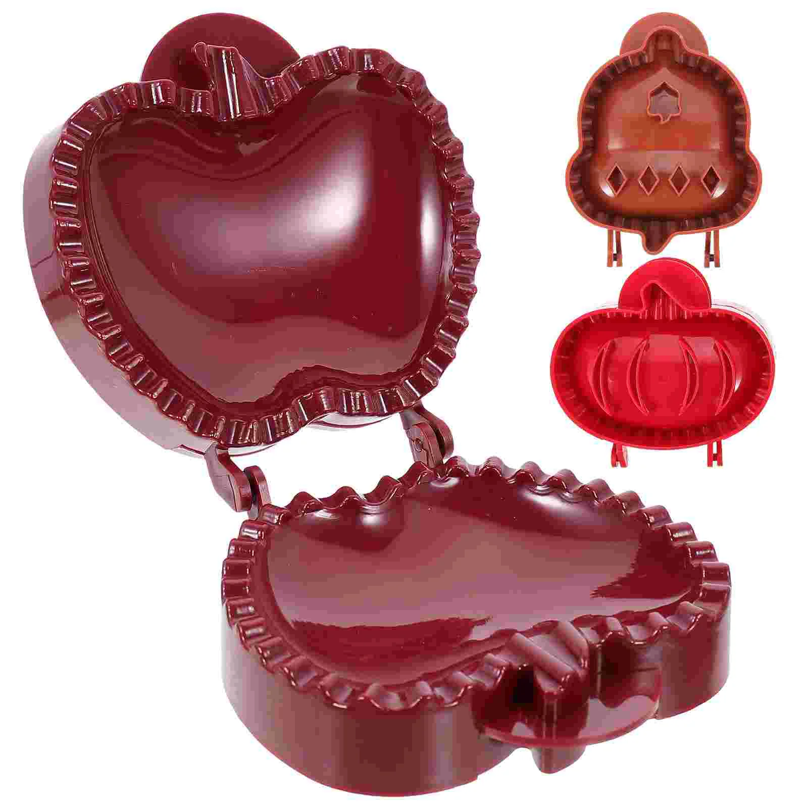 

Pie Molds Pocket Maker Hand Dough Press Pumpkin Fall Presser Autumn Bake Mini Cookie Potluck Party Acorn 3D Pastry Empanada Cake