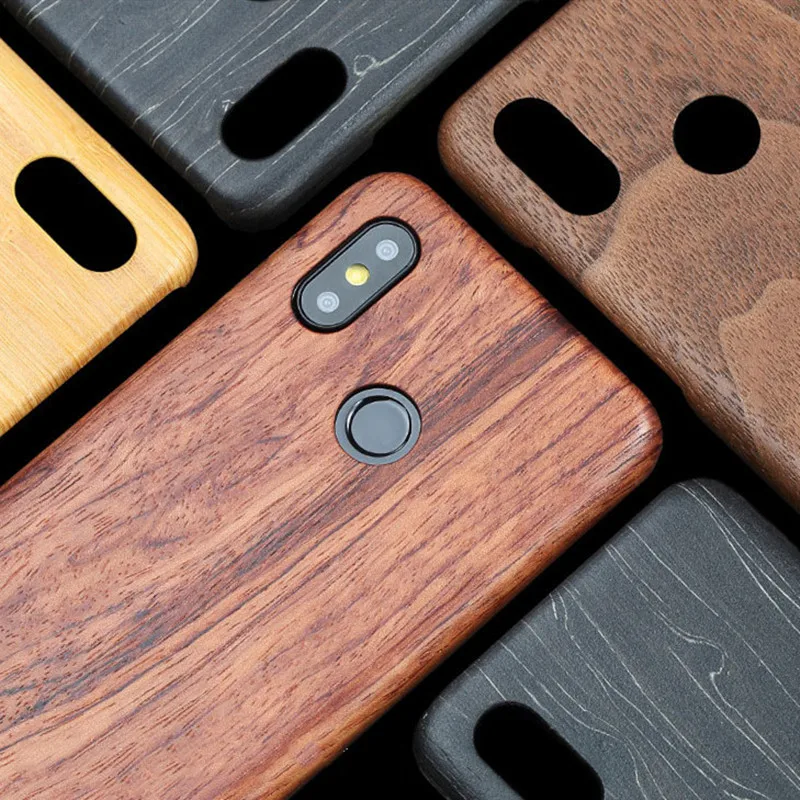 

For Xiaomi Mi 11 /POCO F3 F2 /mix 2s/mix 3 /mi 10 /9T/K40 Pro walnut Enony Wood Bamboo Rosewood MAHOGANY Wooden Back Case Cover