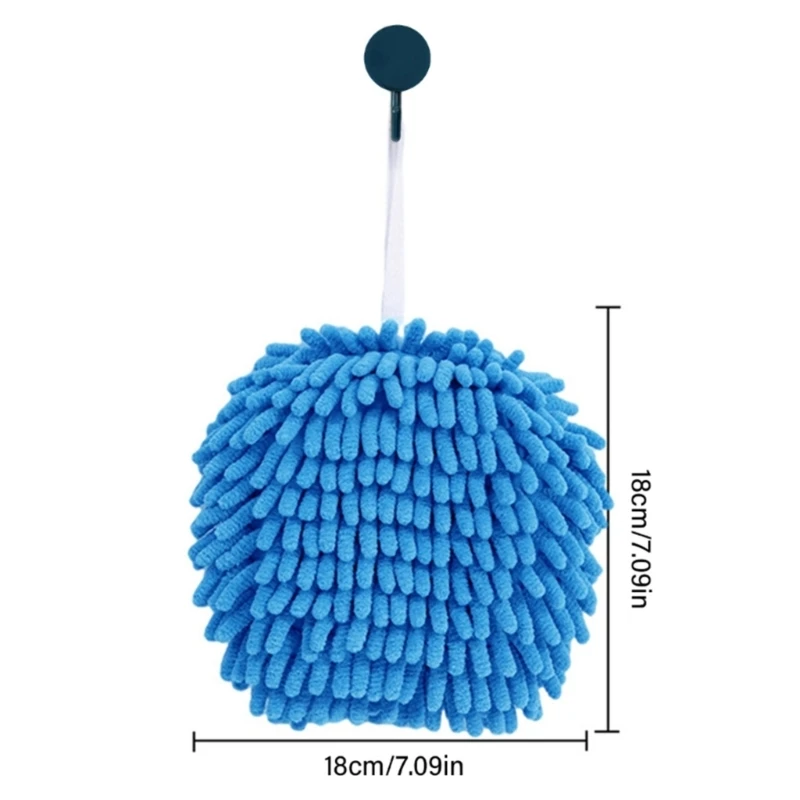 Полотенца для рук Easy Carry Мягкая тряпка из микрофибры гандбола быстрой очистки KXRE
