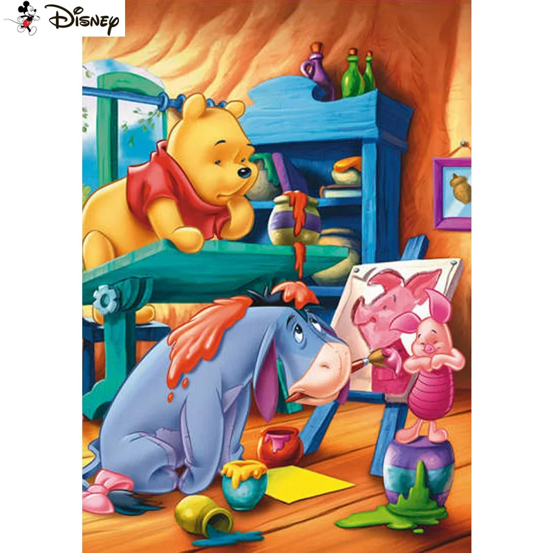 

Алмазная картина «мультяшный Микки и Минни», 5D