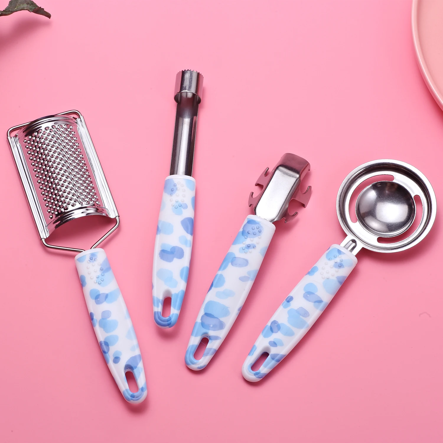 Набор кухонных гаджетов 13 шт. приборы из нержавеющей стали с медным покрытием