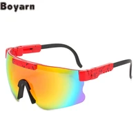 boyarn new polarized sunglasses cycling sports sunglasses uv proof driving mirrors mens and womens reflective glasses