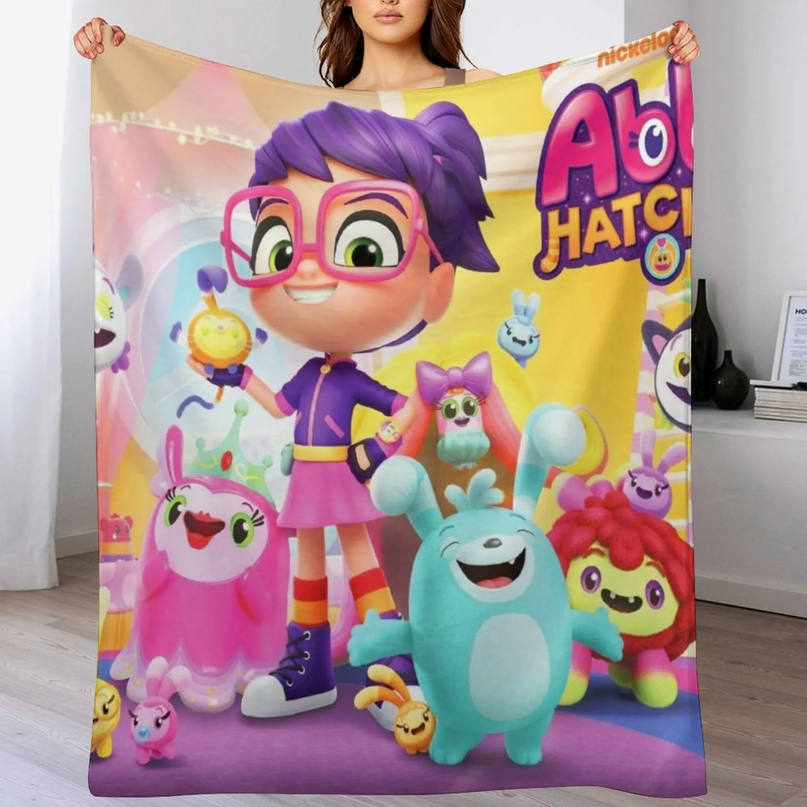 Персонажи Эбби Хэтчер пустой ловец сезон 2 приключенческий велосипед одеяло MO и Bo