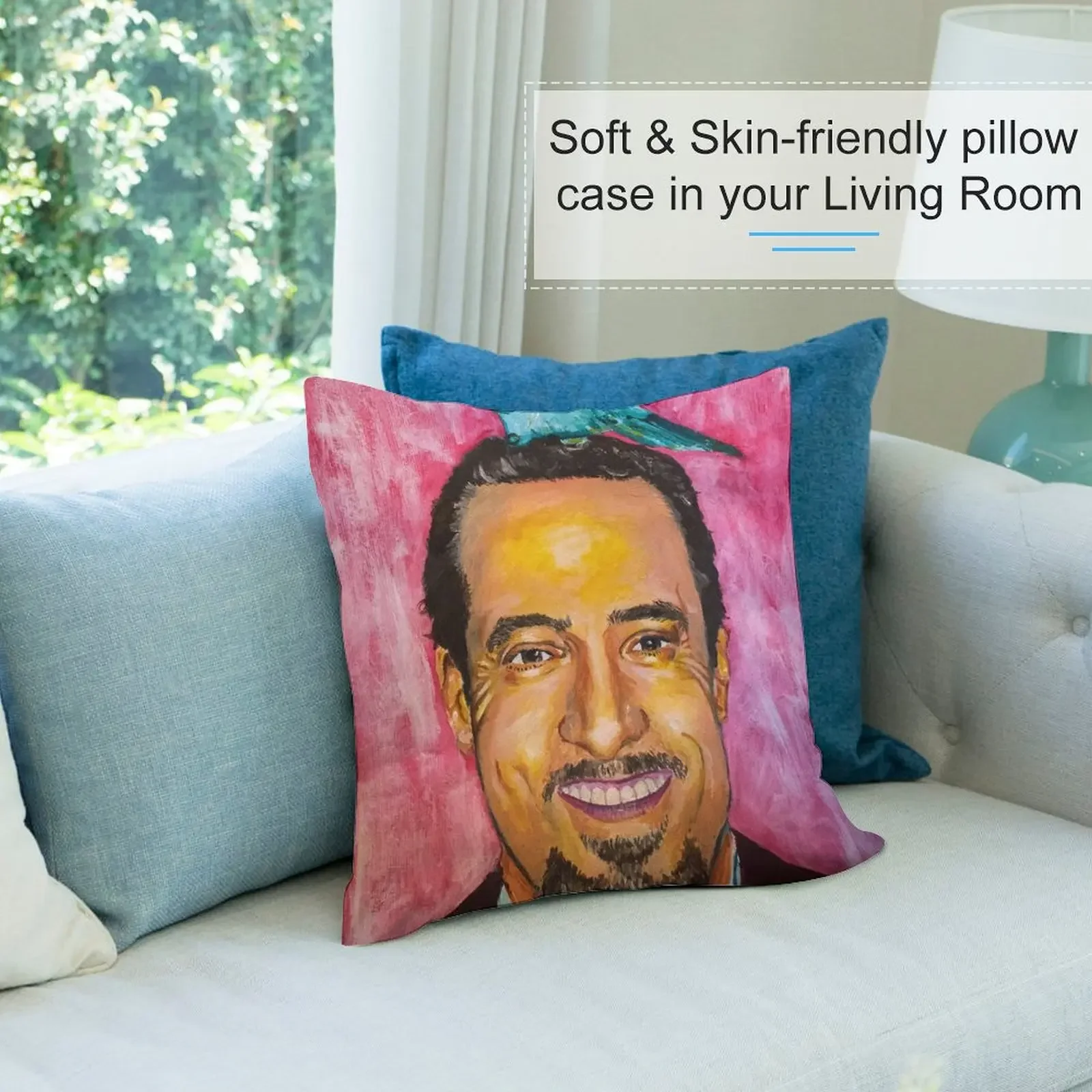 Дерен Браун Подушка Наволочка аниме девушка Новогодняя подушка