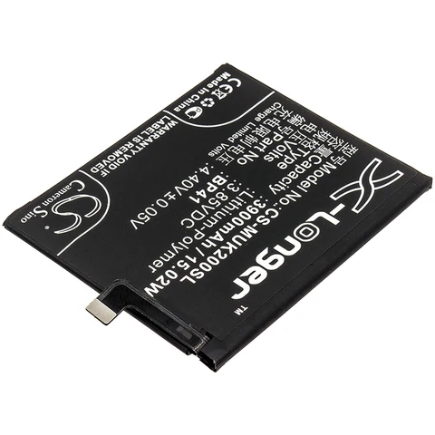 Литий-полимерный аккумулятор CS BP41 3,85 В/3900 мАч для Xiaomi Redmi K20, Mi 9T, M1903F10G, MZB7757IN, MZB7758IN, MZB7759IN, MZB7754IN