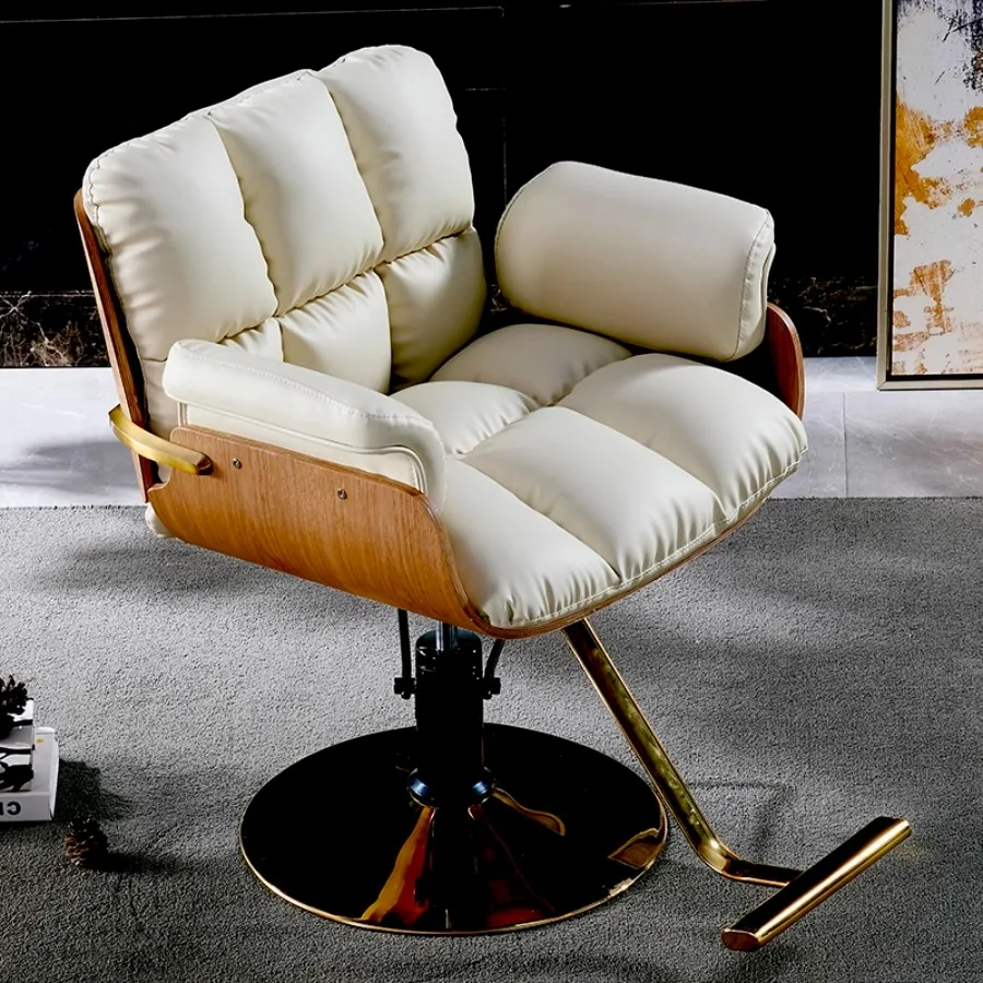 Профессиональные парикмахерские стулья розовое золото оборудование для