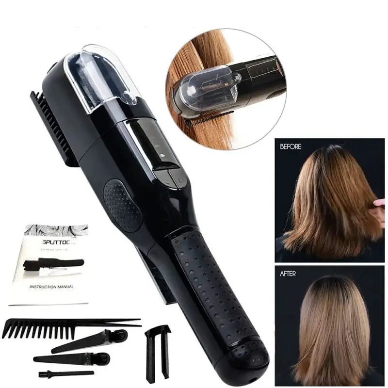 Hair Trimmer Split End Remover Rechargeable Automatic Trim Split Electric Clipper Wireless Professional Hair Cutting Machine