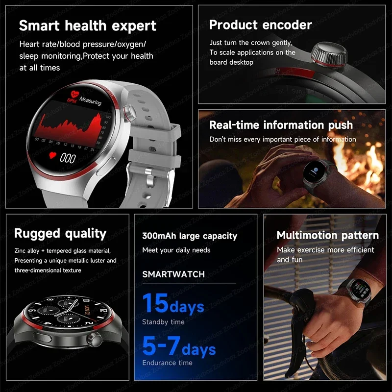 Смарт-часы с измерением пульса и Bluetooth