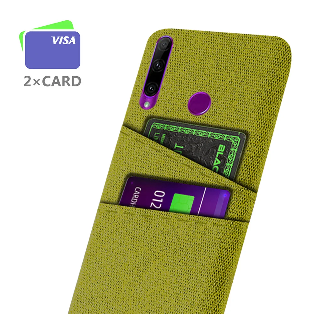 

For Honor 10i Case Honor 10i HRY-LX1T Case Luxury Febric Card Slot Holder Coque For Huawei Honor 10i Honor10i 10 i 6.21 inch