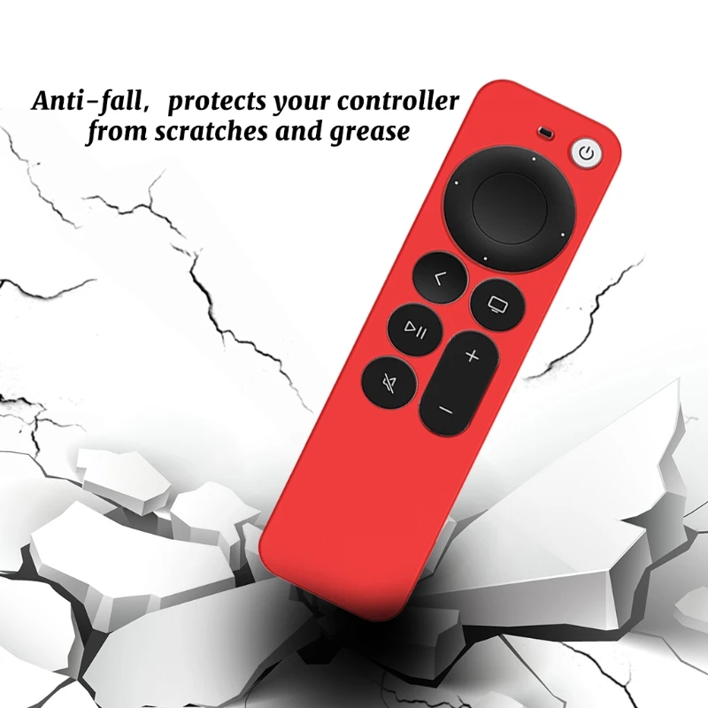 

Remote Control Cover Protective Case Silicone Case Cover Compatible with TV Siri Remote 2nd Gen Remote Control P18A